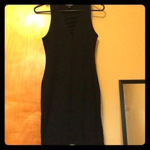 Stretchy black dress